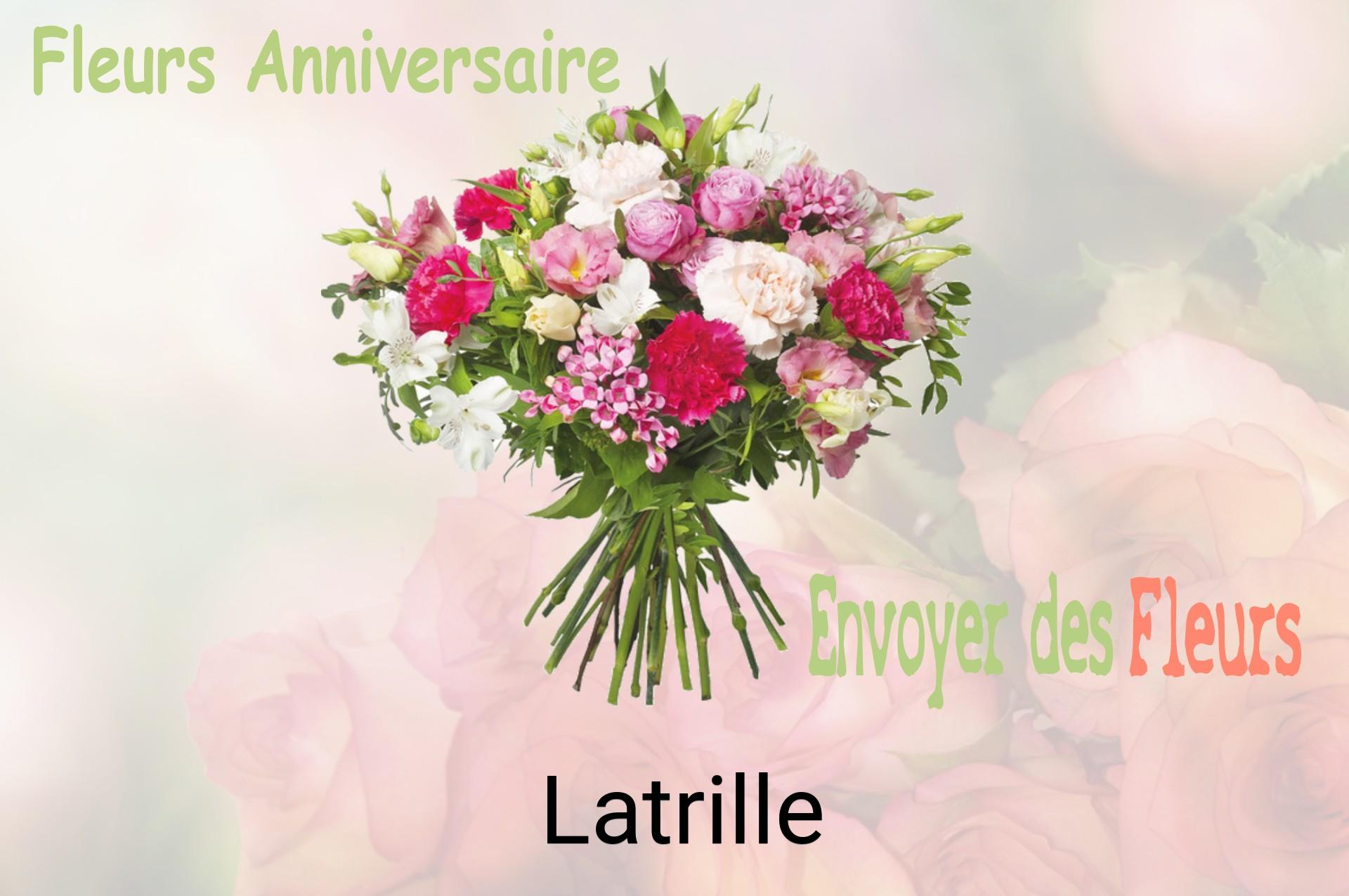 Bouquet de fleurs d’anniversaire livré à Latrille