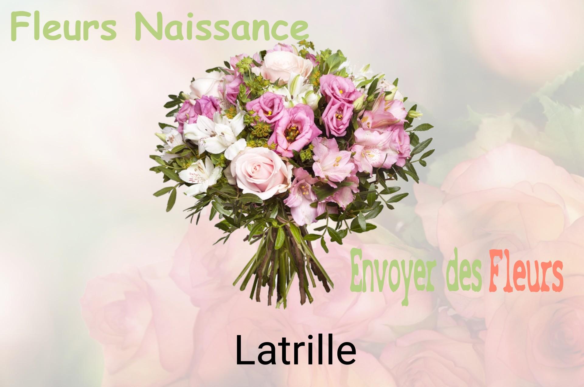 Bouquet de fleurs de naissance livré à Latrille