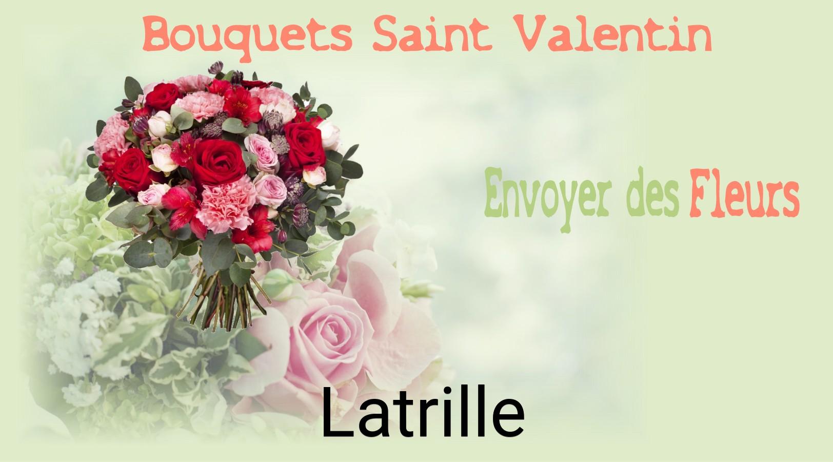 Roses de Saint-Valentin livrées à Latrille